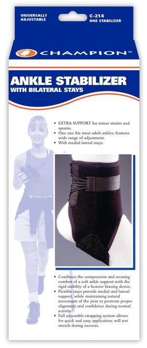 ANKLE STABILIZER WITH MEDIAL-LATERAL STAYS - Image 2