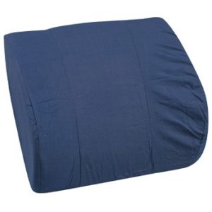 Memory Foam Lumbar Cushion, Navy