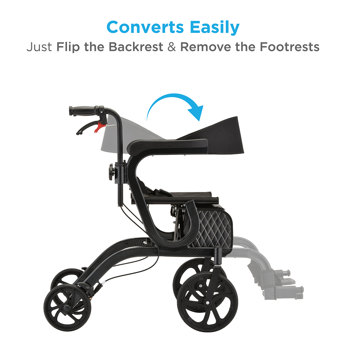 Gemini 2 in 1 Rollator - Image 6