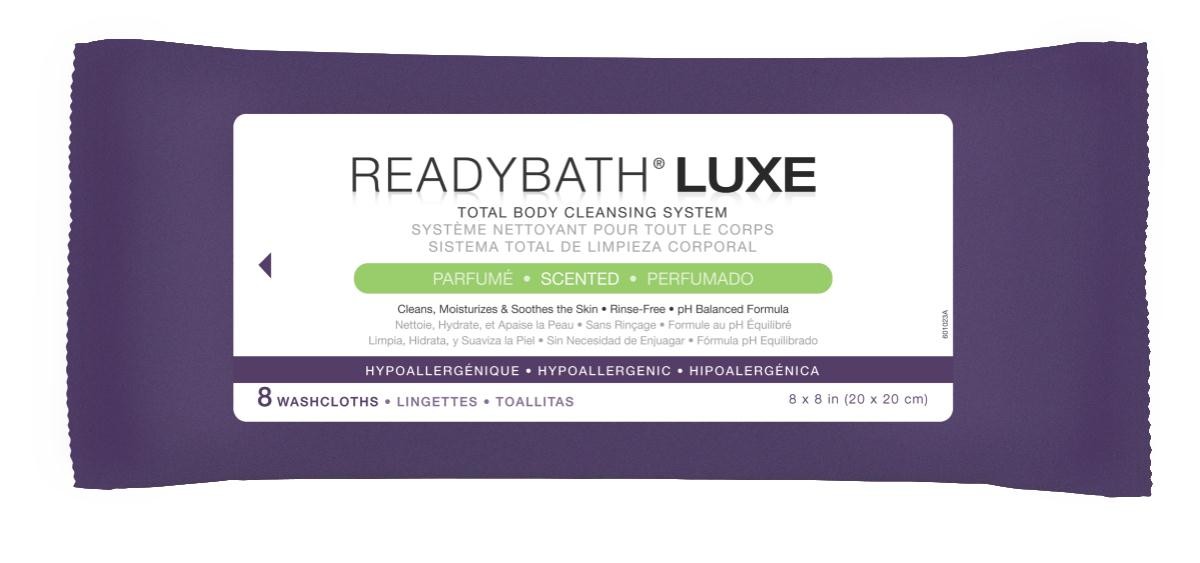 ReadyBath LUXE Cleansing Washcloths