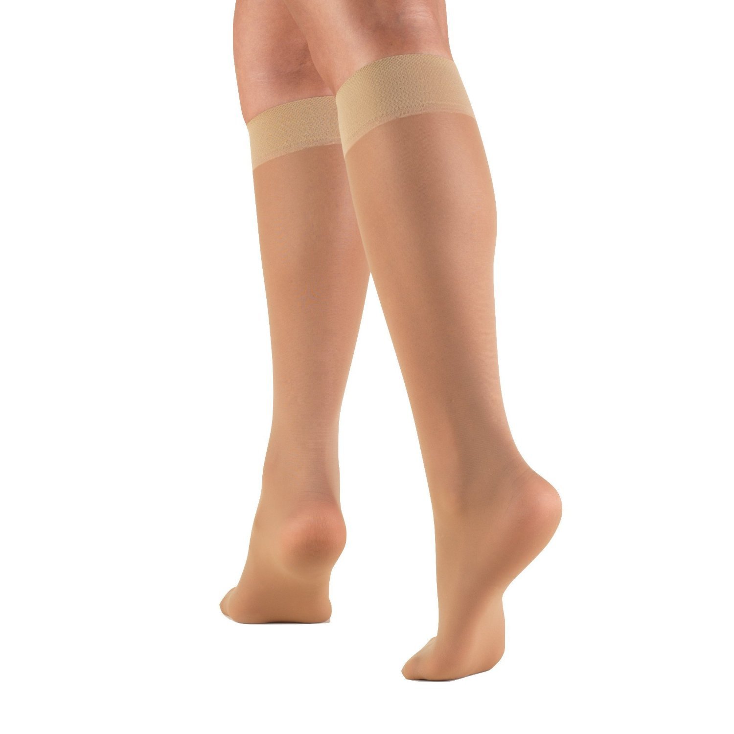 Knee High Closed Toe Stockings / Ladies' Sheer - Image 4