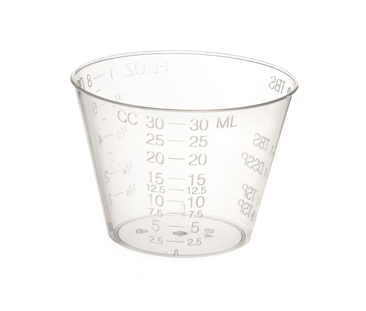 Non-Sterile Graduated Plastic Medicine Cups