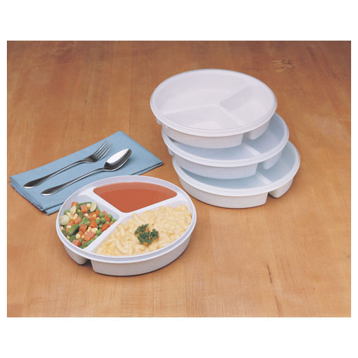 Plate, Partitioned Scoop