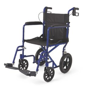 Aluminum Transport Chair with 12" Wheels