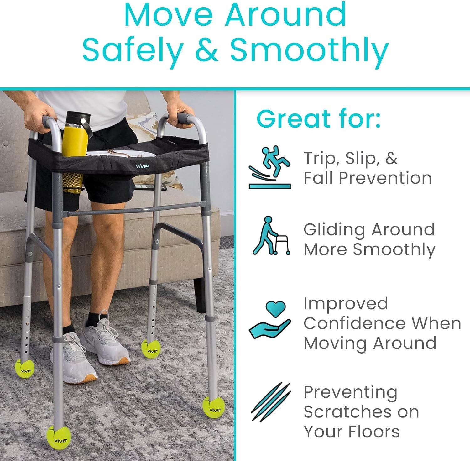 Tennis Ball Walker Glides - Image 5