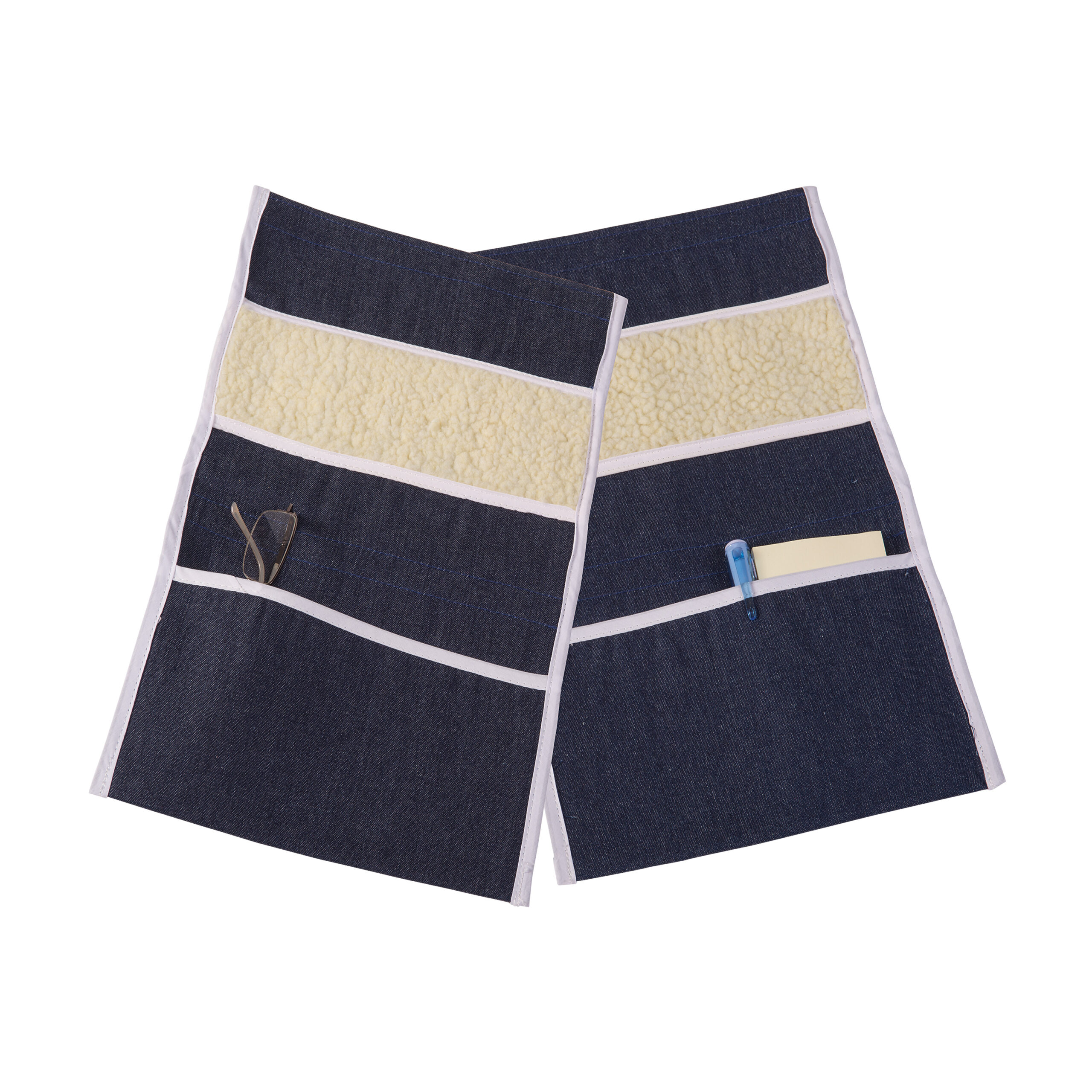 DMI® Fleece Wheelchair Arm Pads with Storage