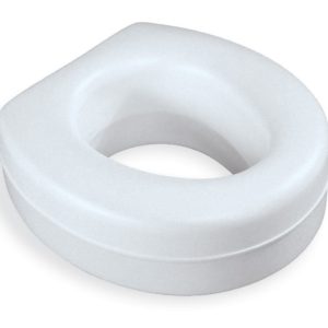 Raised Toilet Seat Contoured Plastic
