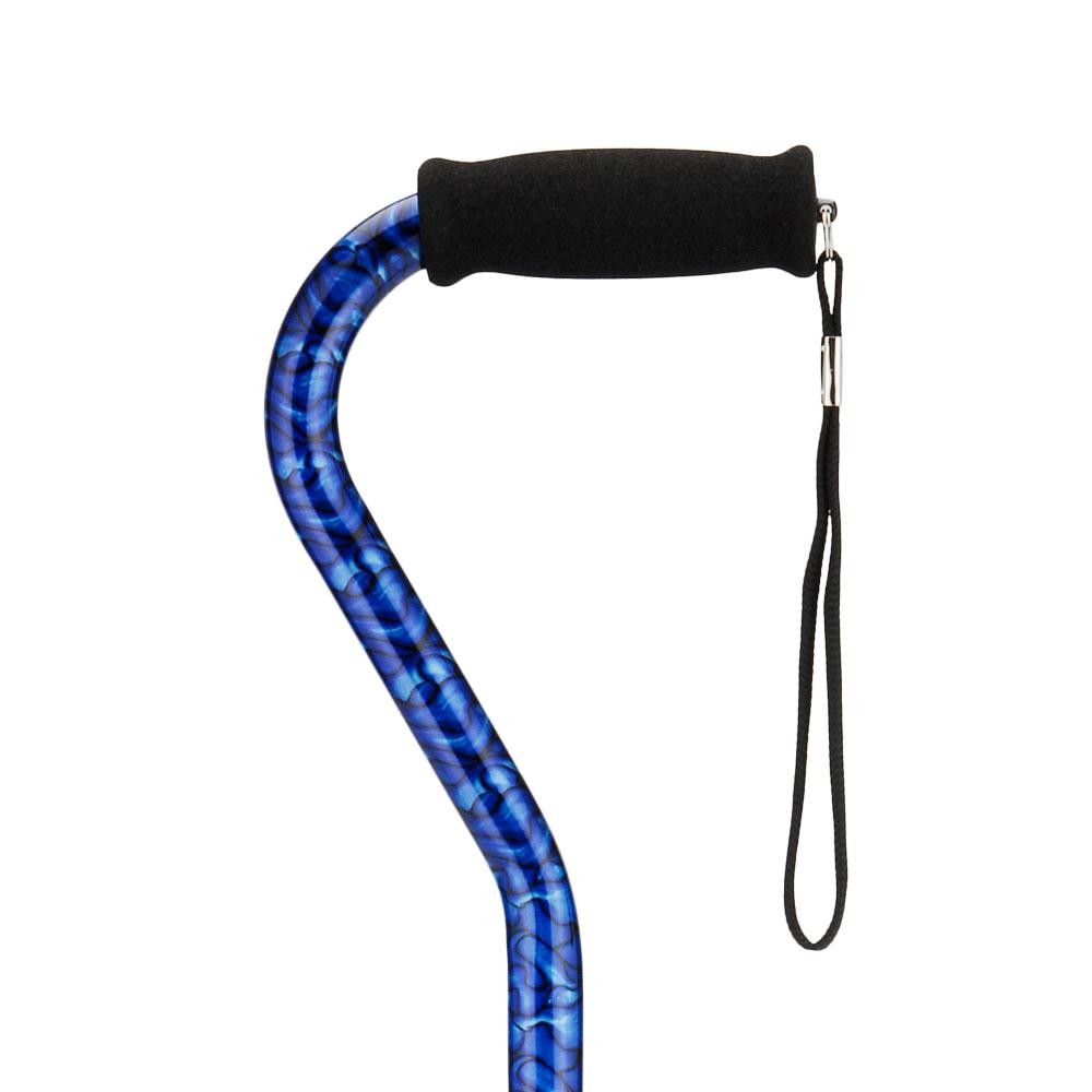 Offset Designer Cane with Strap - Image 18