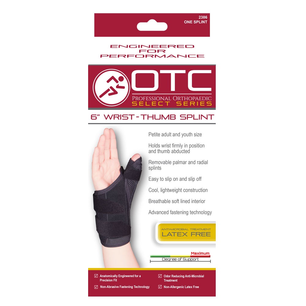 SELECT SERIES 6" WRIST-THUMB SPLINT - Image 3