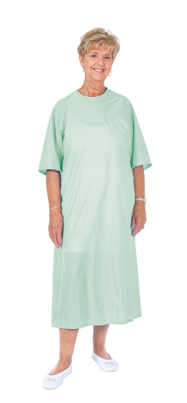 Flannel Gown - Half Sleeve - Image 2