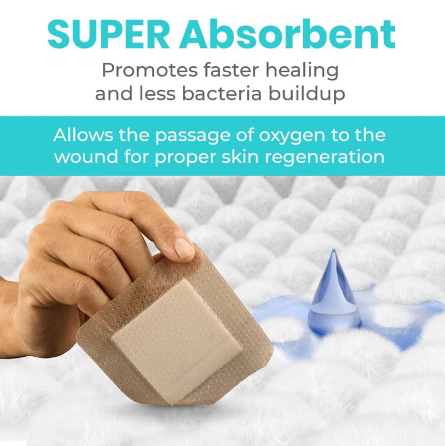 Silicone Foam Dressing - Medium - Image 6