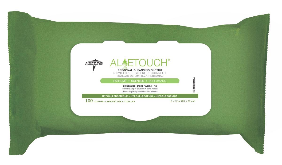 Personal Cleansing Wipes Aloetouch