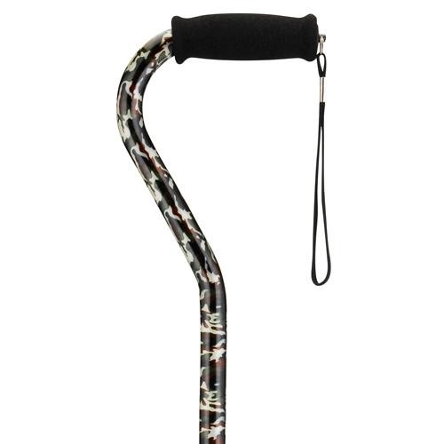 Offset Designer Cane with Strap - Image 10