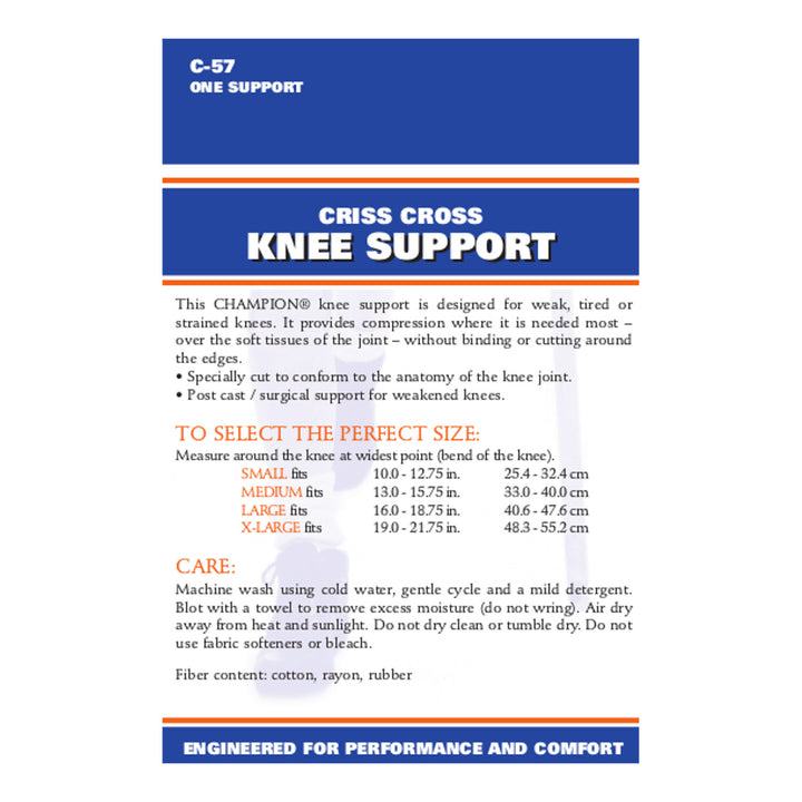 C-57 / CRISS-CROSS KNEE SUPPORT - Image 5