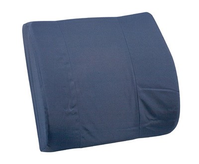 Standard Lumbar Cushion with Strap, Black - Image 4