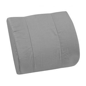 Standard Lumbar Cushion with Strap, Black