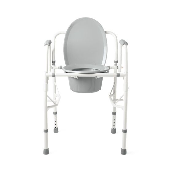 Drop Arm Bedside Commode - Image 2