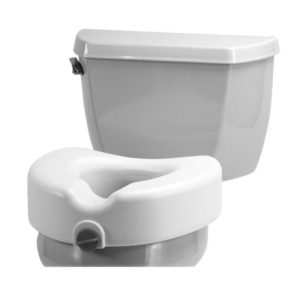 Locking Raised Toilet Seat