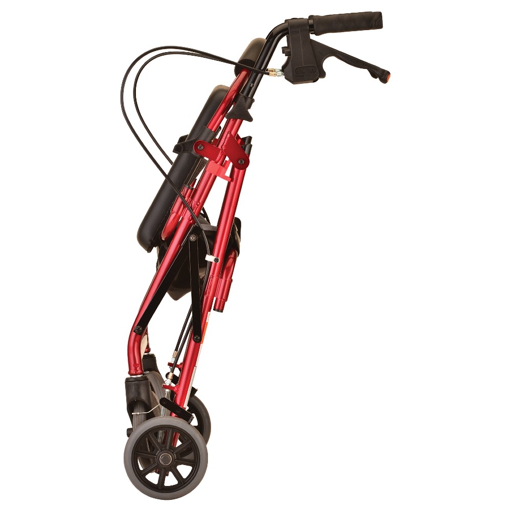 GetGO Junior Rolling Walker, Red - Image 2