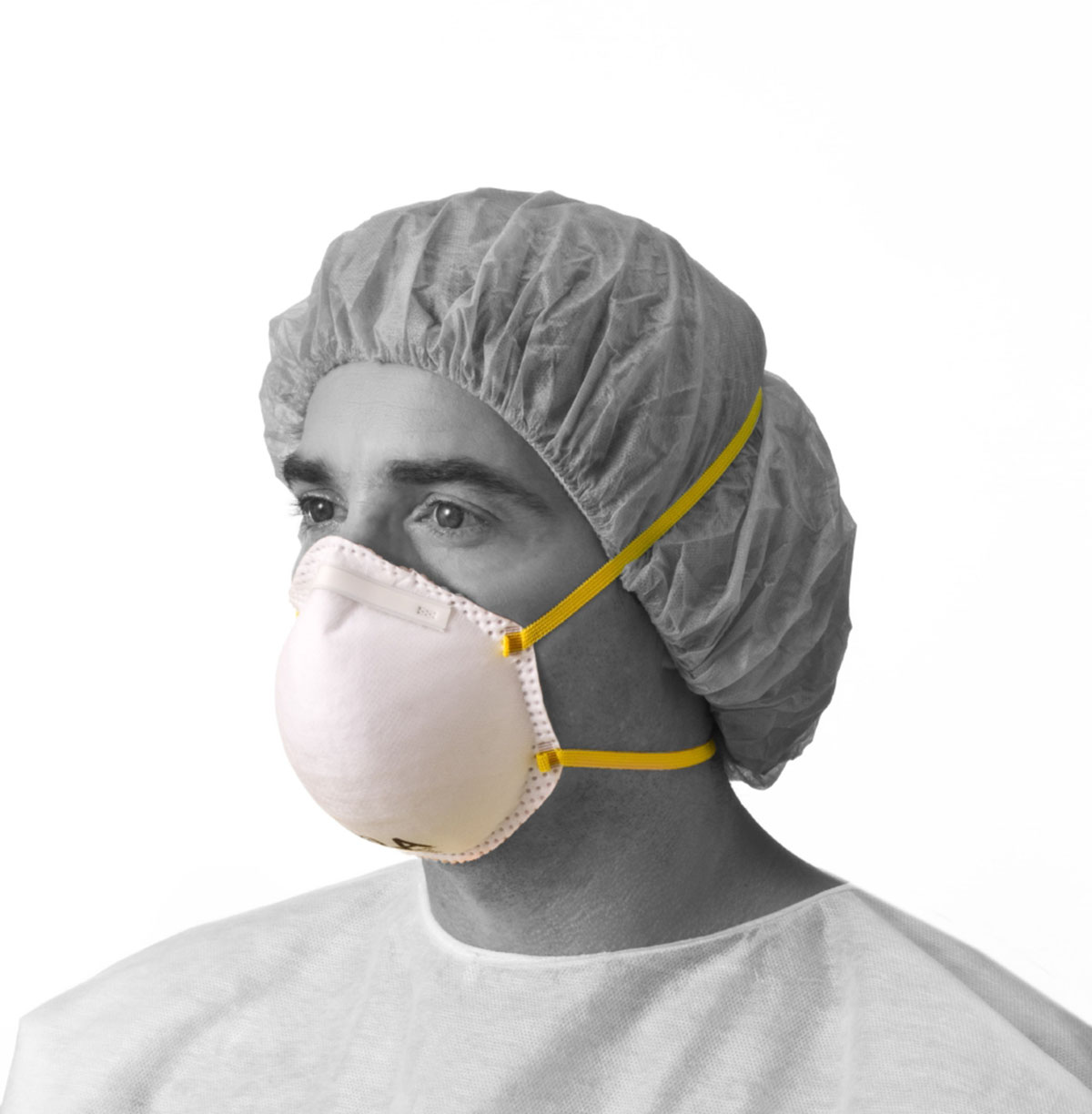 ASTM Level 3 Cone-Style N95 Particulate Respirator Mask