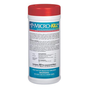 Micro-Kill+ Disinfectant Wipes