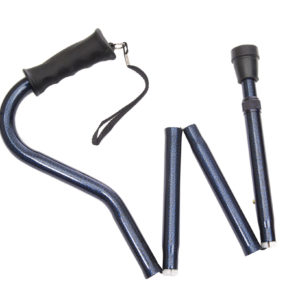 Gentle Touch Offset Folding Cane