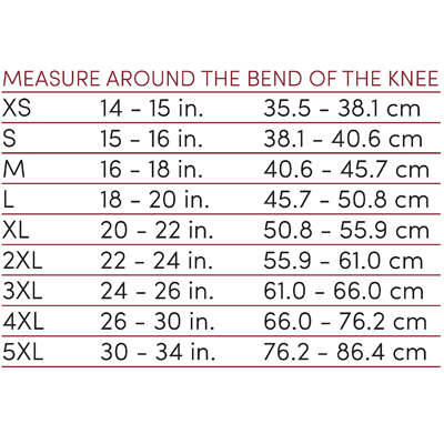 ORTHOTEX KNEE STABILIZER WRAP - SPIRAL STAYS - Image 2