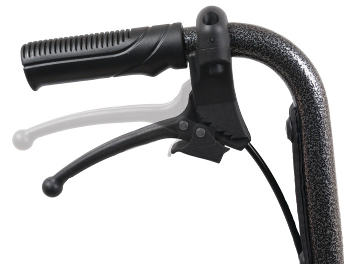 22" Bariatric Steel Transport Chair - Image 5