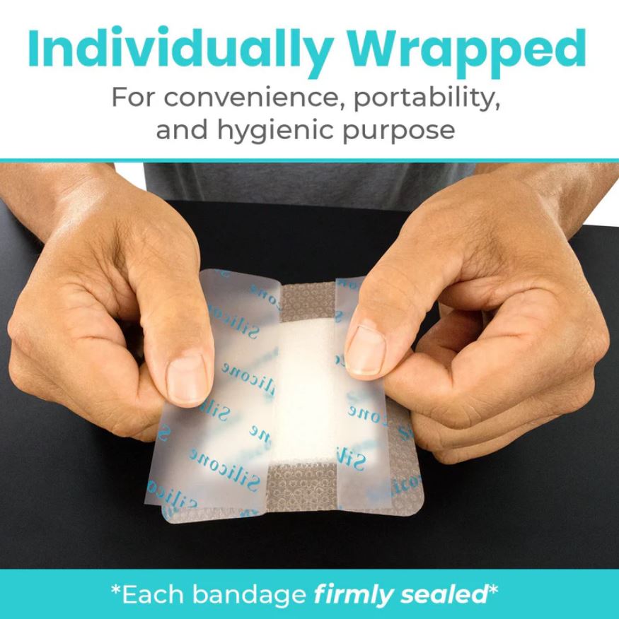 Silicone Foam Dressing - Medium - Image 9