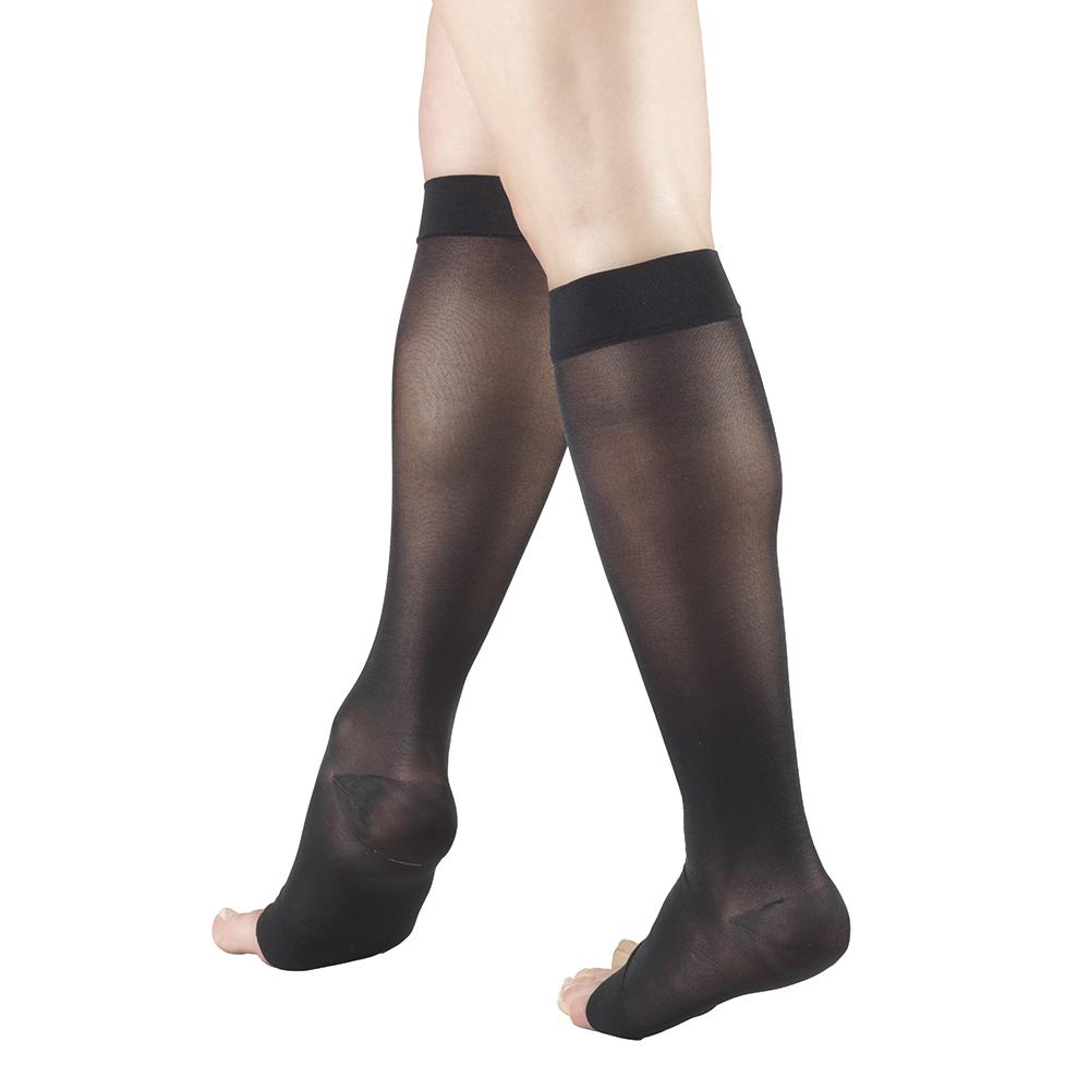 Knee High Open Toe Stockings / Ladies' Sheer - Image 8
